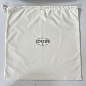 Fossil Authentic Dust Bag 18” x 18” Storage Cover Drawstring Cotton